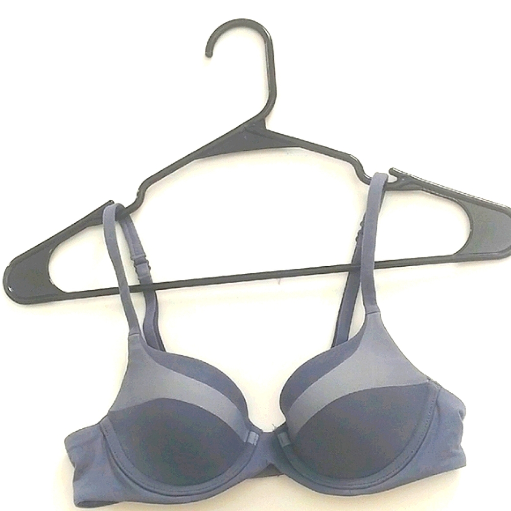 Victoria's Secret Gray T-Shirt Bra with Underwire